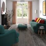 Midnight Loft Grey Oak Laminate Flooring installed in Home