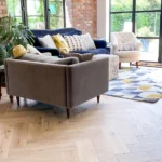 Ghoul Parquet Flooring installed in Living Room