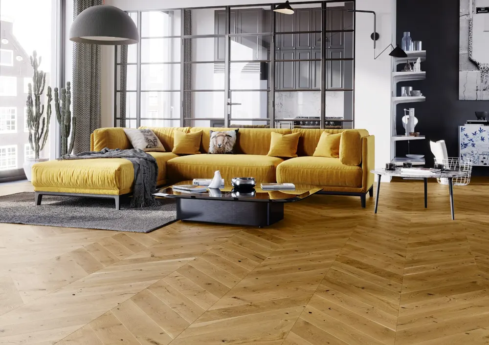 Chevron Flooring
