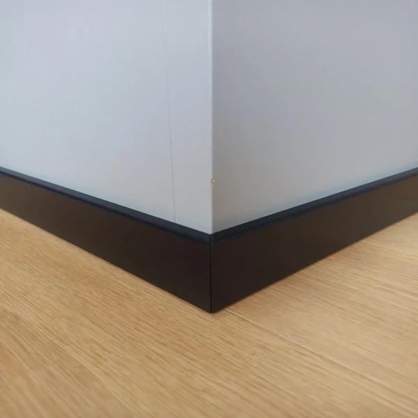 Black Wooden Skirting