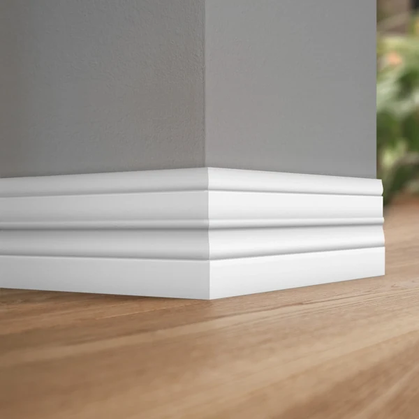White Decorative Skirting