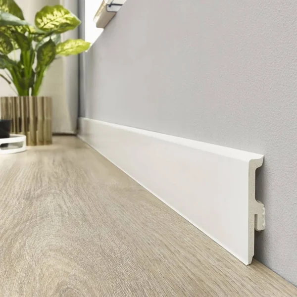 White HDF Skirting