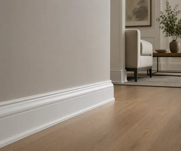 White PVC Skirting