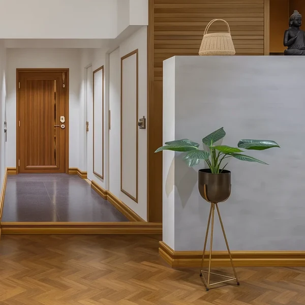 Wooden interior Skirting